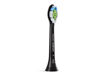 Picture of Genuine Philips Sonicare DiamondClean Toothbrush Head, 4 Pack, Black, HX6064/95