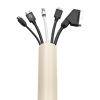 Picture of D-Line TV Cable Raceway, Large On Wall Cord Cover Beige, 39 Inch Channel to Hide and Conceal Cords and Wires, 2 Inches Wide by 1 Inch High