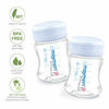 Picture of Maymom Wide-Mouth Milk Storage Collection Bottle with Travel Cap and Sealing Ring ; Can Replace Spectra S1 S2 Avent Natural Avent Classic Bottles (6pc 4.7Oz/140mL)