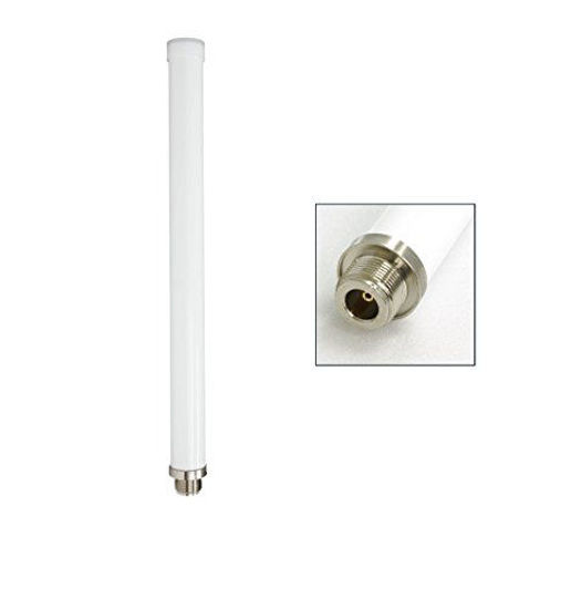 Picture of Alfa AOA-2458-59-TF 2.4 + 5 GHz 9 dBi Dual Band Outdoor WiFi Omni Antenna N-Female