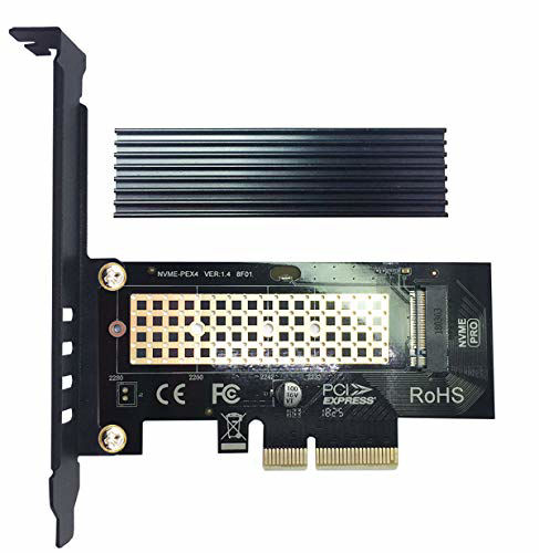 Getuscart Glotrends M Pcie Nvme Adapter Card With Full Covering