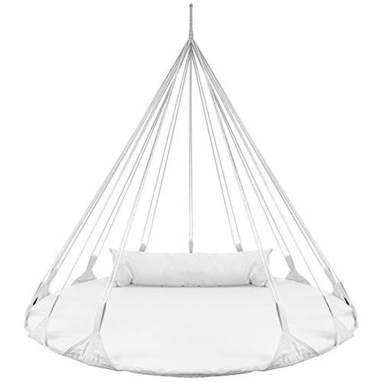 GetUSCart Sorbus Hanging Swing Nest with Pillow Double Hammock