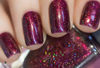 Picture of ILNP Royalty - Deep Claret Holographic Nail Polish