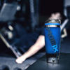 Picture of PROMiXX iX-R Electric Shaker Bottle, Powerful Mixer for Smooth Shakes & Supplements. 20oz Tumbler is BPA Free, Odor & Stain Resistant and Includes Built-in Supplement Storage. (Blue)