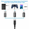 Picture of USB Type C Adapter, USB C to Micro USB/USB C to USB 3.0/USB C to 1phone Adapter Data Sync Fast Charging Convert Connector for Samsung Galaxy S9 S8 Note 9, Google Pixel (Black)