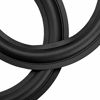 Picture of Bluecell 2pcs Black Color 8 Rubber Speaker Edge Surround Rings Replacement Parts for Speaker Repair or DIY (8")