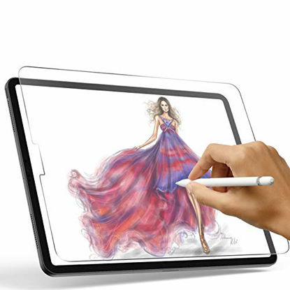 Picture of Paperfeel Screen Protector for iPad Air 4 (10.9 inch 2020) / iPad Pro 11 (2020 & 2018), XIRON High Touch Sensitivity No Glare Scratch for iPad Pro 11 Matte Screen Protector, Compatible with Apple Pencil or Other Active Stylus Pens