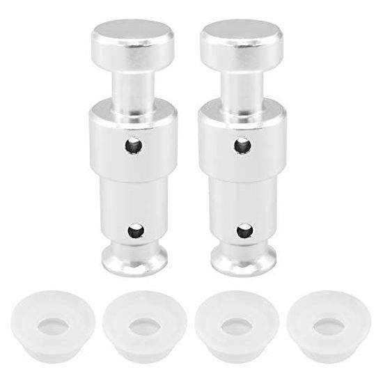 Picture of Alamic Replacement Float Valve for Instant Pot Duo 3, 5, 6 Qt, Duo Plus 3, 6 Qt, Ultra 3, 6, 8 Qt, Lux 3 Qt - 2 Float Valves 4 Silicone Caps