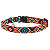 Picture of CollarDirect Aztec Cat Collar Breakaway Pack of 2 PCS Nylon Tribal Pattern Geometric Pet Kitten Collars for Cats (Aztec Sunset + Ethnic Teal)