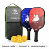 Picture of XS XSPAK Pickleball Paddles Set, Lightweight Paddles Sets of 2 Including Bag and 4 Indoor Balls