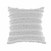 Picture of Longhui bedding Ivory White Throw Pillow Covers for Couch Sofa Chair, Cotton Linen Decorative Pillows Cushion Covers, 18 x 18 inches, Set of 2