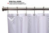 Picture of BRIOFOX Tension Curtain Rod 43-73 Inches, Rust-Resistance Shower Curtain Rod for Windows or Doorways, Matte Nickel