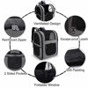 Picture of apollo walker Pet Carrier Backpack for Large/Small Cats and Dogs, Puppies, Safety Features and Cushion Back Support | for Travel, Hiking, Outdoor Use (Gray)