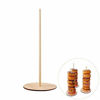 Picture of Astra Gourmet Wood Donut Stands - Set of 2 Donut Display Stands - Wedding Donut Bar Holder Dessert Bar Stand Wedding Decor