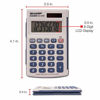 Picture of Sharp Electronics 8-Digit Twin Powered Calculator (EL-243S/EL-243SB)