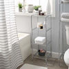 Picture of Organize It All 4 Tier Chrome Freestanding Bathroom Storage Shelf