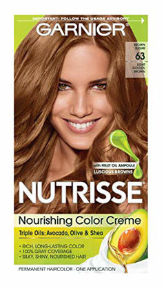 Picture of Garnier Nutrisse Nourishing Color Creme Light Golden Brown, 1 Count