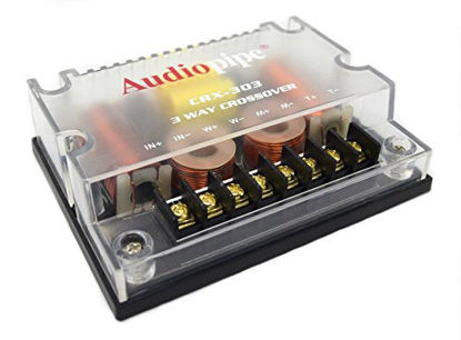 Picture of Audiopipe 3 Way Crossover CRX-303 300 Watts Passive Crossover Car Audio 4 Ohm