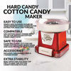 Picture of Nostalgia PCM805RETRORED Retro Hard & Sugar Free Cotton Candy Maker, Red