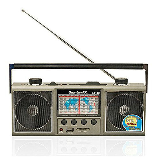 Picture of QUANTUM FX J-114U Quantum FX J-114U AM-FM-SW1-SW9 Radio USB-SD Player