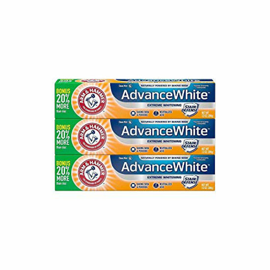 Picture of Arm And Hammer Advance White Tube, 3 Count