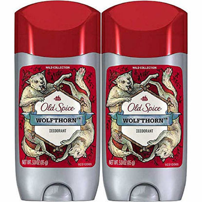 Picture of Old Spice Wild Collection Deodorant, Wolfthorn, 3 Ounce (Pack of 2)