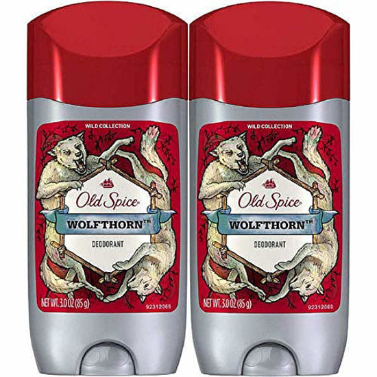 Picture of Old Spice Wild Collection Deodorant, Wolfthorn, 3 Ounce (Pack of 2)