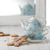 Picture of Royal Albert New Country Roses One Tea Set, Mostly Blue with Multicolored Floral Print