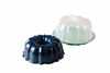 Picture of Nordic Ware Bundt Translucent Cake Keeper, 12 Cup capacity, Sea Glass base with Navy pan