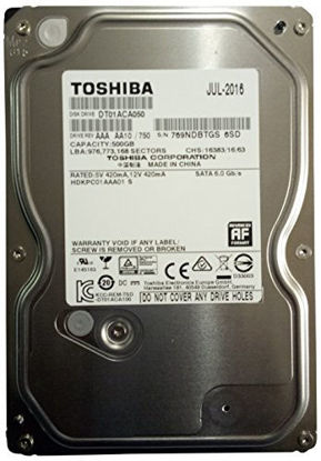 Picture of Toshiba DT01ACA050 500 GB 3.5-Inch Internal Hard Drive 500