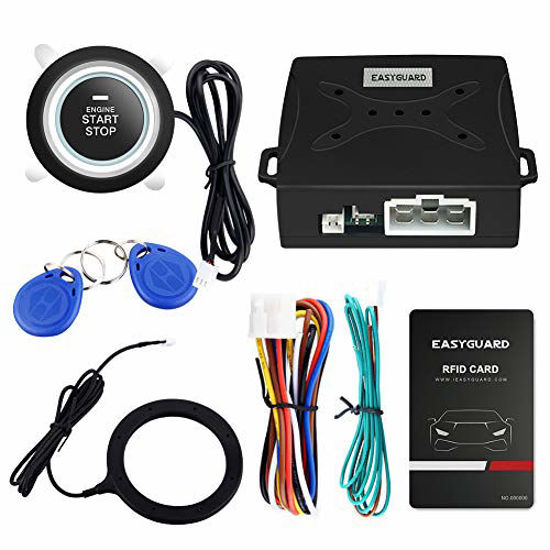 Engine start on sale alarm system