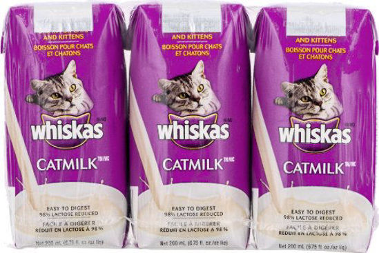 Picture of Whiskas Catmilk for Cats and Kittens - 6.75 fl oz. - 3ct