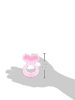 Picture of Nuby Silicone Teethe-eez Teether with Bristles, Includes Hygienic Case, Pink