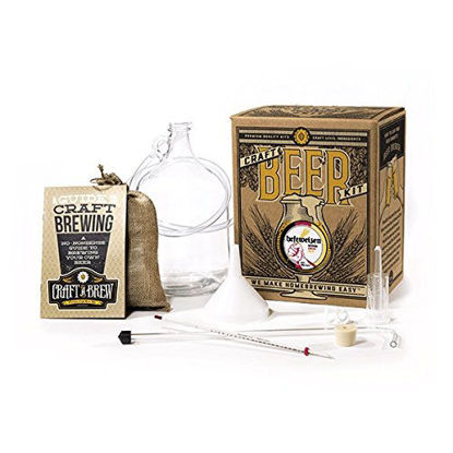 Picture of Craft A Brew Home Brewing Kit for Beer - Craft A Brew Hefeweizen Beer Kit - Starter Set 1 Gallon - Reusable Make Your Own Beer Kit