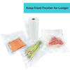 Picture of Houseables Vacuum Sealer Rolls, Sous Vide Bags, Large 11 Inch x 50 Ft, Commercial Grade Plastic, Food Vac Storage & Seal, Airtight Vacume Saver, Microwave & Freezer Safe, Store A Meal (2)