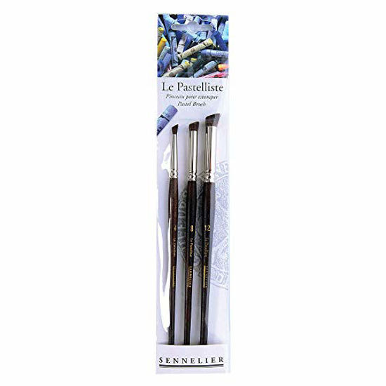 Picture of Sennelier Le Pastelliste Pastel Brush Set 3Pc