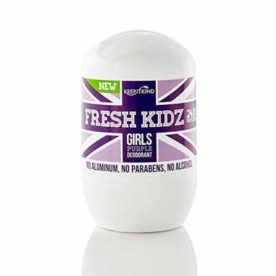 Picture of Keep it Kind Fresh Kidz Natural Roll On Deodorant 24 Hour Protection - Girls"Purple" 1.86 fl.oz.