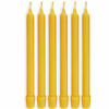 Picture of BCandle 100% Pure Beeswax Candles (Set of 6) 8-Hour Organic Hand Made - 8 Inches Tall, 3/4 Inch Diameter; Tapers