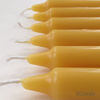 Picture of BCandle 100% Pure Beeswax Candles (Set of 6) 8-Hour Organic Hand Made - 8 Inches Tall, 3/4 Inch Diameter; Tapers