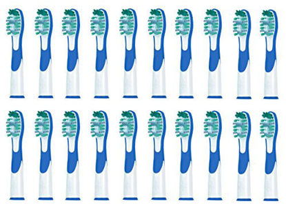 Picture of Littlebird4 Gerenic Toothbrush Heads Compatible with Braun Oral B Sonic Complete & Vitality Sonic (20)