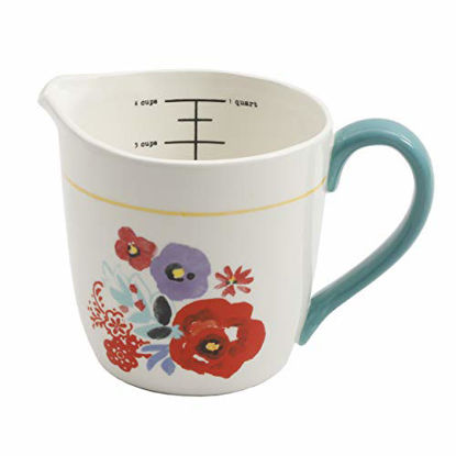 Picture of The Pioneer Woman Flea Market Ceramic Decorated Measuring Cup, 4-cup