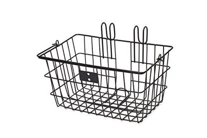 Picture of Retrospec Detachable Steel Apollo-Lite Lift-Off Front Bike Basket with Handles, Black