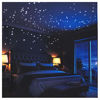 Picture of Glow in The Dark Stars Wall Stickers,252 Adhesive Dots and Moon for Starry Sky, Decor for Kids Bedroom or Birthday Gift,Beautiful Wall Decals for Any Room by LIDERSTAR,Bright and Realistic.