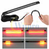 Picture of Wiipro Universal led Harley Davidson Light Strip Tail Brake Stop Turn Signal 32LED 8" Flexible led light for motorcycle