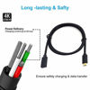 Picture of Poyiccot USB Type C Extension Cable (3.3Ft/1M), High Speed Super Fast Gen 2 (10Gbps) USB 3.1 Type C Male to C Female Extension Charging & Sync Cable Cord For Nintendo Switch, Macbook & More (Straight)