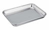 Picture of TeamFar Pure Stainless Steel Toaster Oven Pan Tray Ovenware, 7''x9''x1'', Heavy Duty & Healthy, Mirror Finish & Easy clean, Deep Edge, Dishwasher Safe (18/0 Steel)