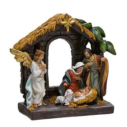 Picture of Kurt Adler 9-Inch Painted Holy Family Tablepiece