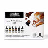 Picture of Liquitex Professional Acrylic Ink! Metalics Set, Multiple Colors, Set of 6 (3699315)