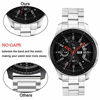 Picture of V-MORO Metal Strap Compatible with Galaxy Watch 46mm Bands/Gear S3 Classic/Frontier Band with Clips No Gaps Solid Stainless Steel Bracelet for Samsung Galaxy Watch 46mm R800/Gear S3 Smartwatch Silver