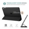 Picture of ProCase iPad Air (3rd Gen) 10.5" 2019 / iPad Pro 10.5" 2017 Case, Ultra Slim Lightweight Stand Smart Case Shell with Translucent Frosted Back Cover for Apple iPad Air (3rd Gen) 10.5" 2019 -Black